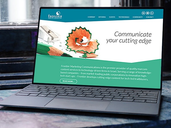 Frontier Marketing Communications - Website Design & Development